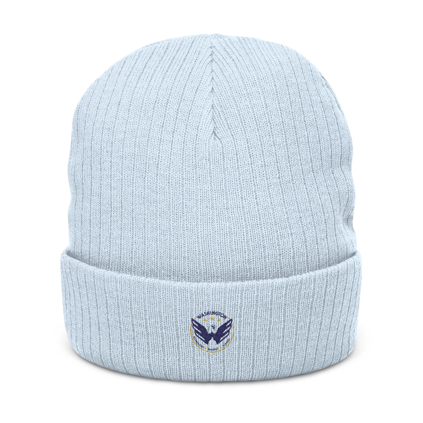 Saint Paul Washington Tech Embroidered Ribbed Knit Beanie