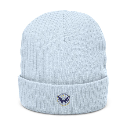 Saint Paul Washington Tech Embroidered Ribbed Knit Beanie
