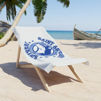 Saint Anthony Huskies Beach Towel - Perfect for Summer Fun and Spring Break