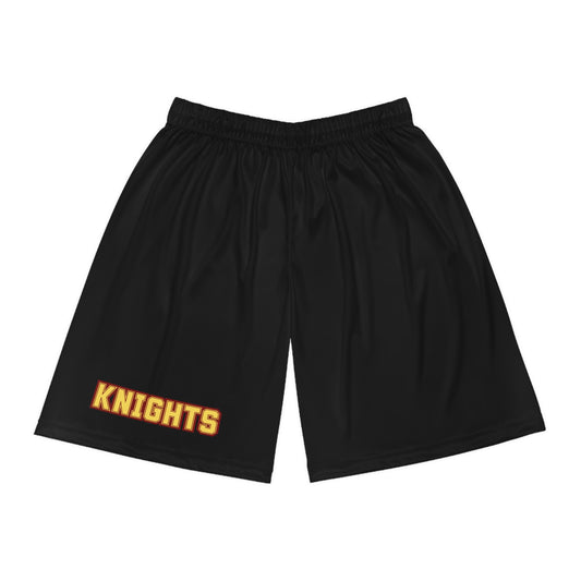 Harding Knights Black Basketball Shorts - Comfortable Athletic Wear for Sports Lovers