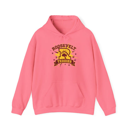 Minneapolis Roosevelt Teddies Cozy Unisex Hooded Sweatshirt