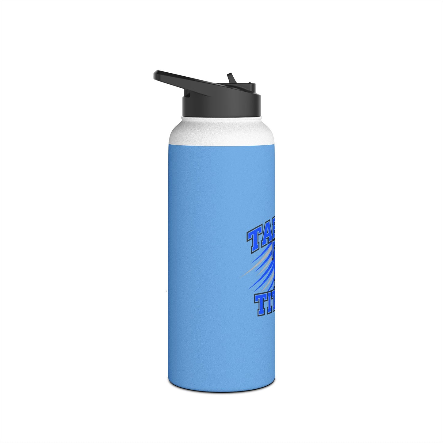 Tartan Titans Stainless Steel Water Bottle, Motivational Hydration Bottle, Sports Water Bottle, Eco-Friendly Gift, Personalized Travel Mug