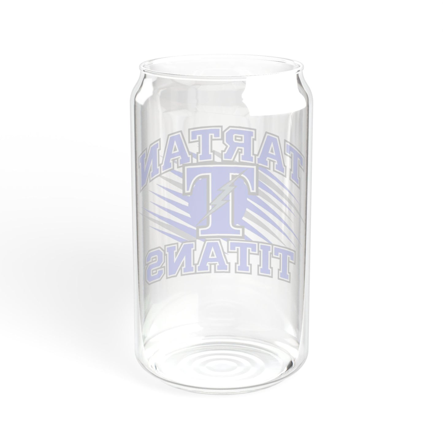 Tartan Titans 16oz Sipper Glass