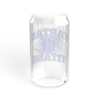 Tartan Titans 16oz Sipper Glass