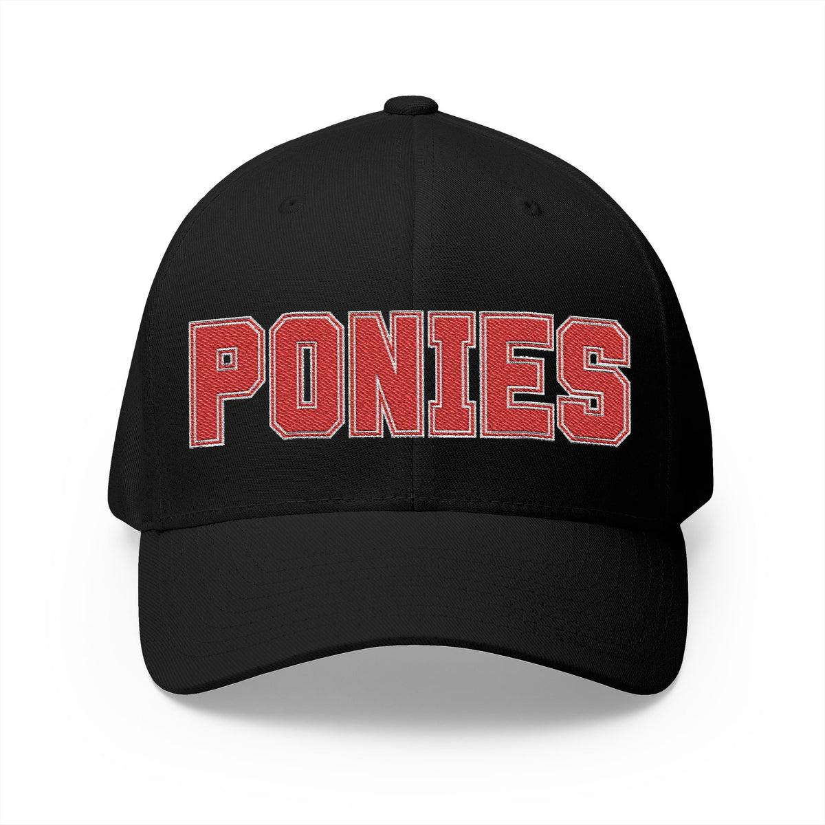Stillwater Ponies Embroidered Cap - Structured Baseball Hat
