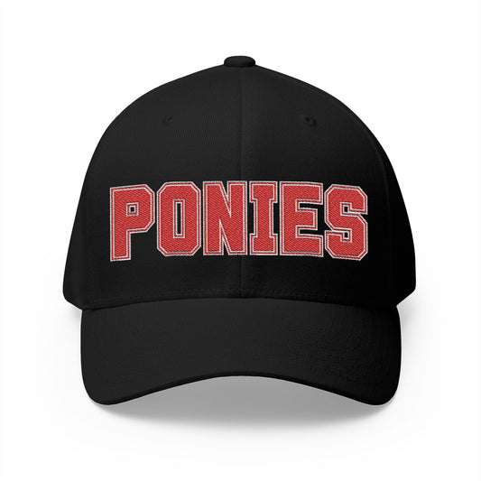 Stillwater Ponies Embroidered Cap - Structured Baseball Hat