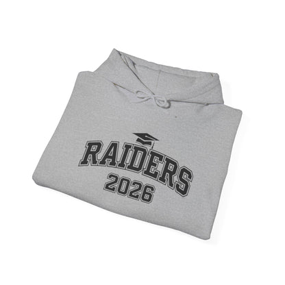 Roseville Raiders Class of 2026 Block Hoodie