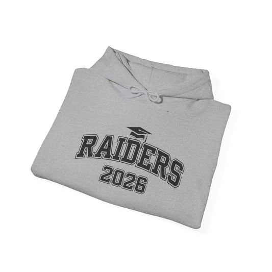Roseville Raiders Class of 2026 Block Hoodie
