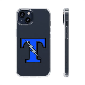 Tartan Titans Clear Phone Case