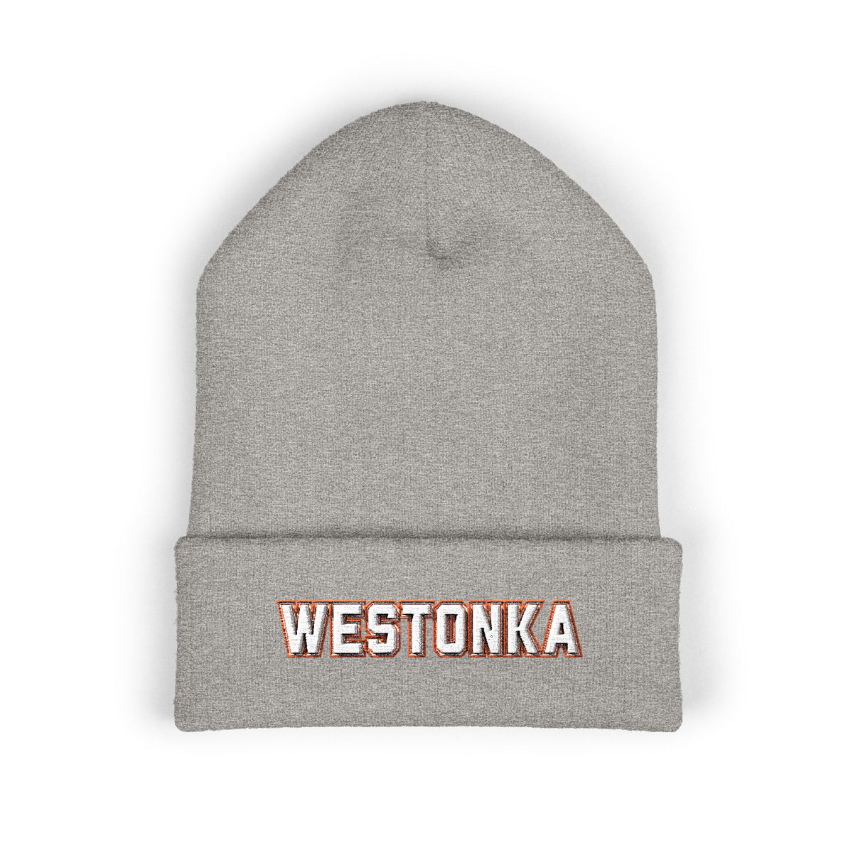 Mound Westonka White Hawks Classic Cuffed Beanie Hat