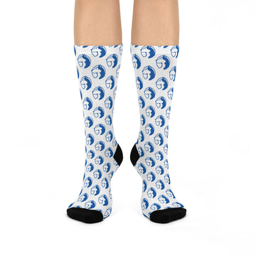 Saint Anthony Huskies Trendy Cushioned Crew Socks - Perfect Gift for Sports Lovers