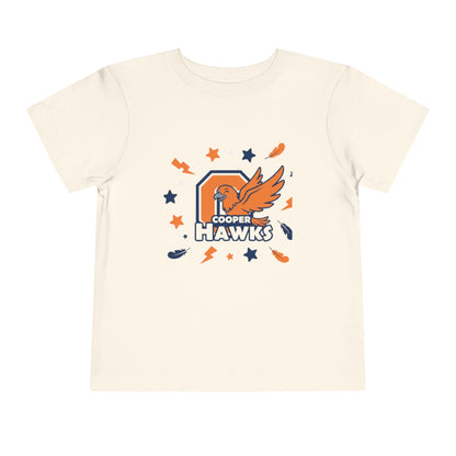 Robbinsdale Cooper Hawks Toddler Short Sleeve Tee – Playful & Sporty Shirt for Little Fans
