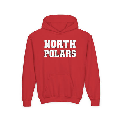 Youth 'North Saint Paul Polars' Hoodie – Red School Team Pullover