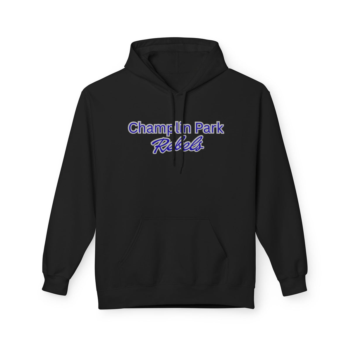 Champlin Park Rebels Black Script Hoodie