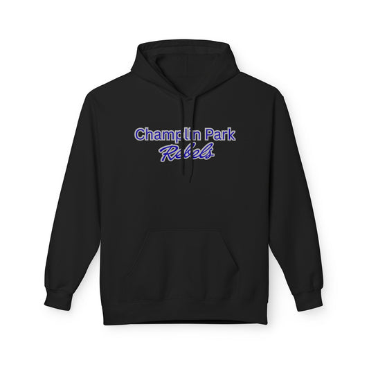 Champlin Park Rebels Black Script Hoodie