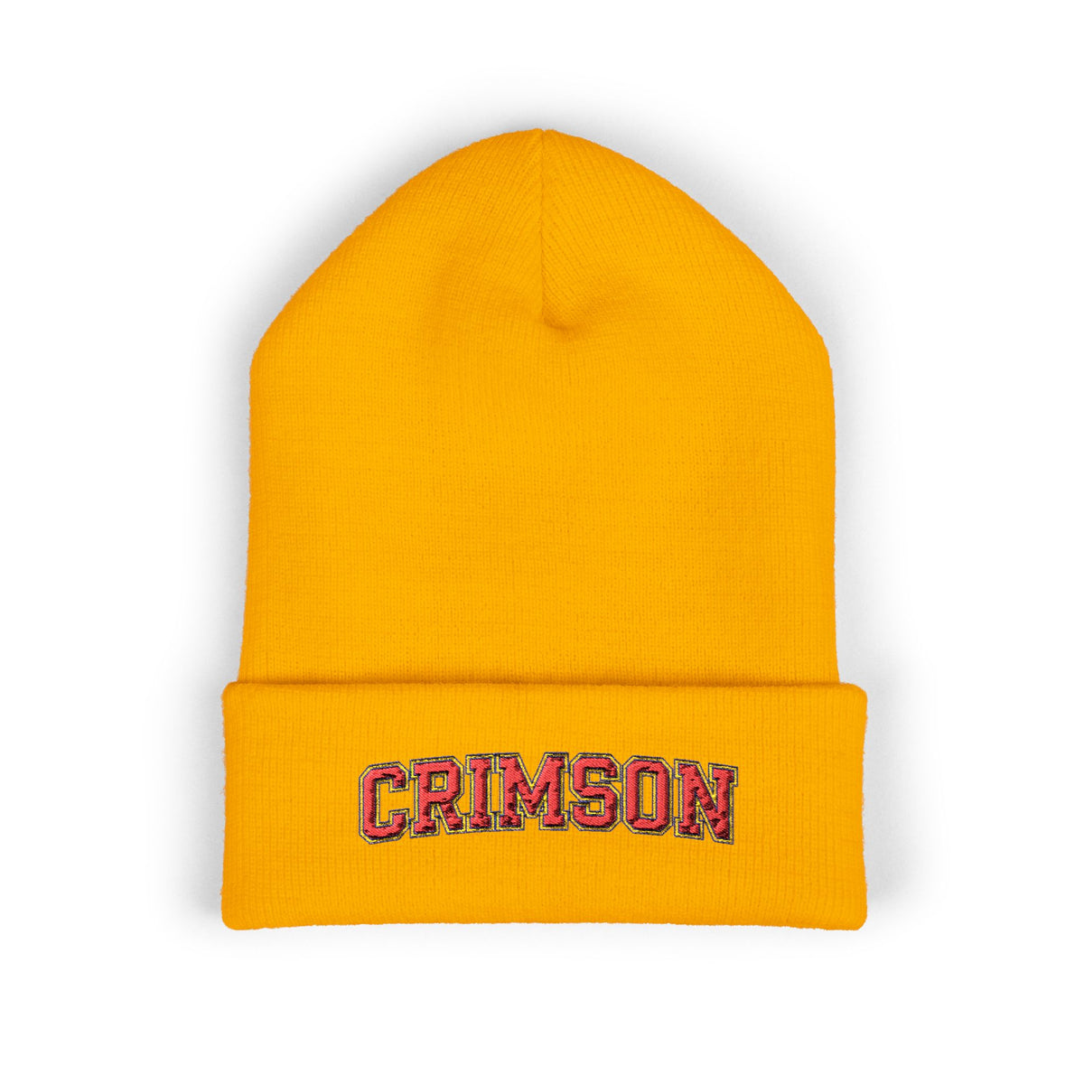 Maple Grove Crimson Classic Cuffed Beanie Hat