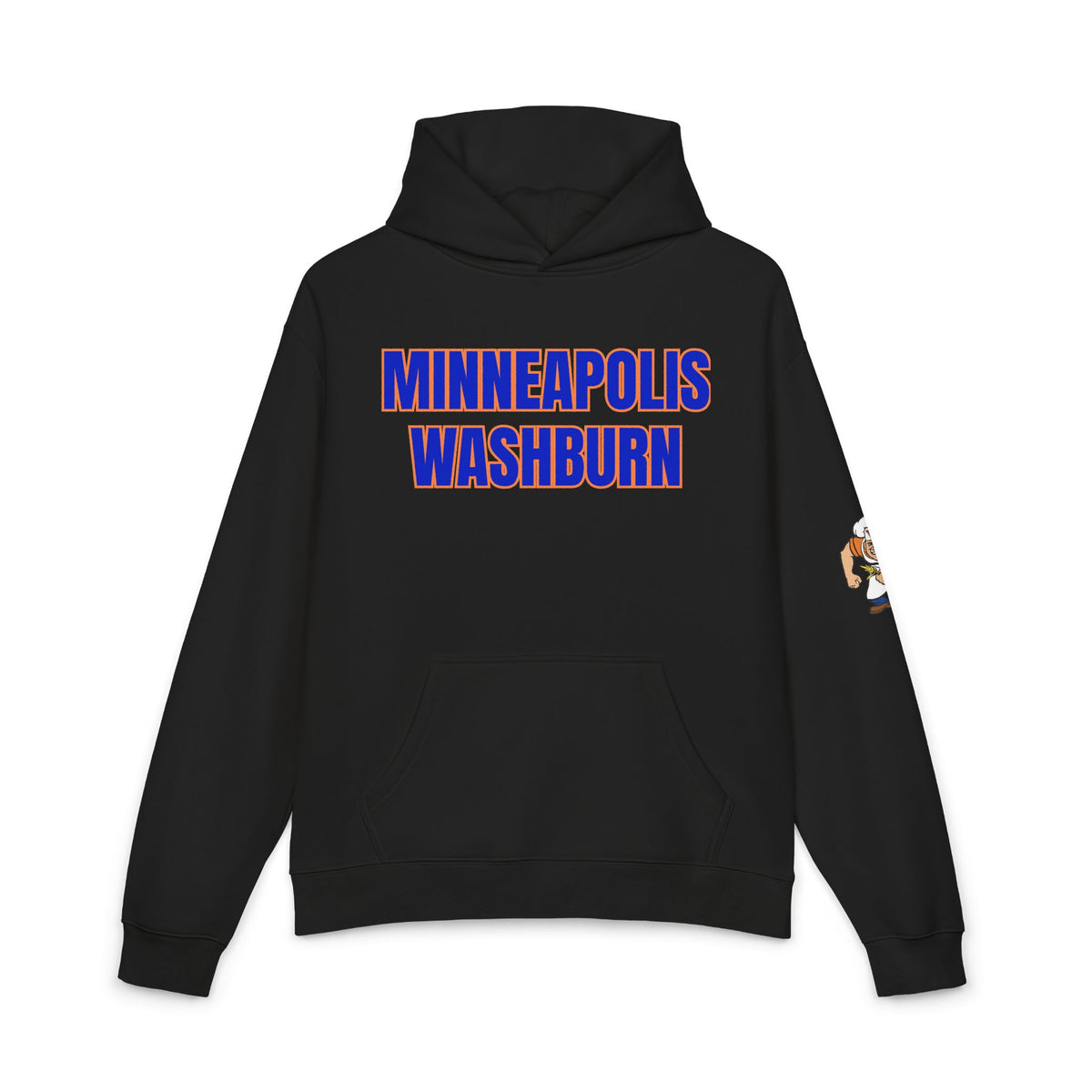 Minneapolis Washburn Hoodie — Vintage Collegiate Crewneck for Alumni & Fans