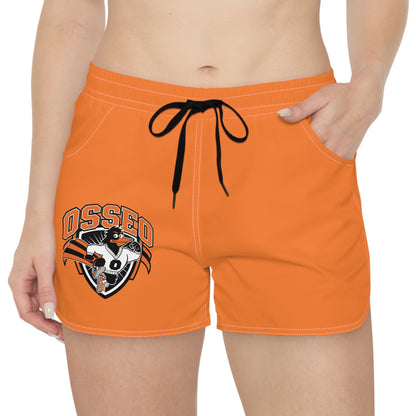 Osseo Orioles Orange Women's Casual Shorts