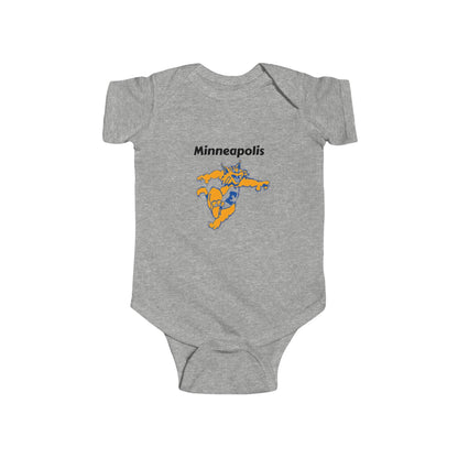 Minneapolis Edison Tommies  Baby Bodysuit - Cute Infant Jersey Outfit
