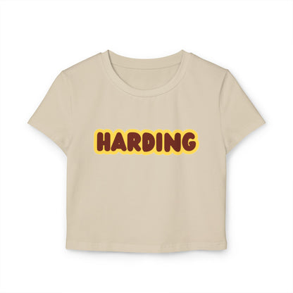 Saint Paul Harding Knights Women’s Baby Tee - Retro Graphic Top for Casual Vibes