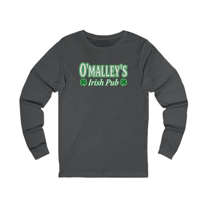 Long Sleeve Tee — “O'Malley’s Irish Pub” Front, “Final! Final!” Back
