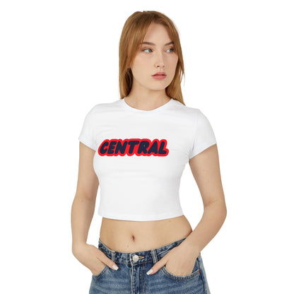 Saint Paul Central Minutemen Women’s Baby Tee - Retro Graphic Top for Casual Vibes