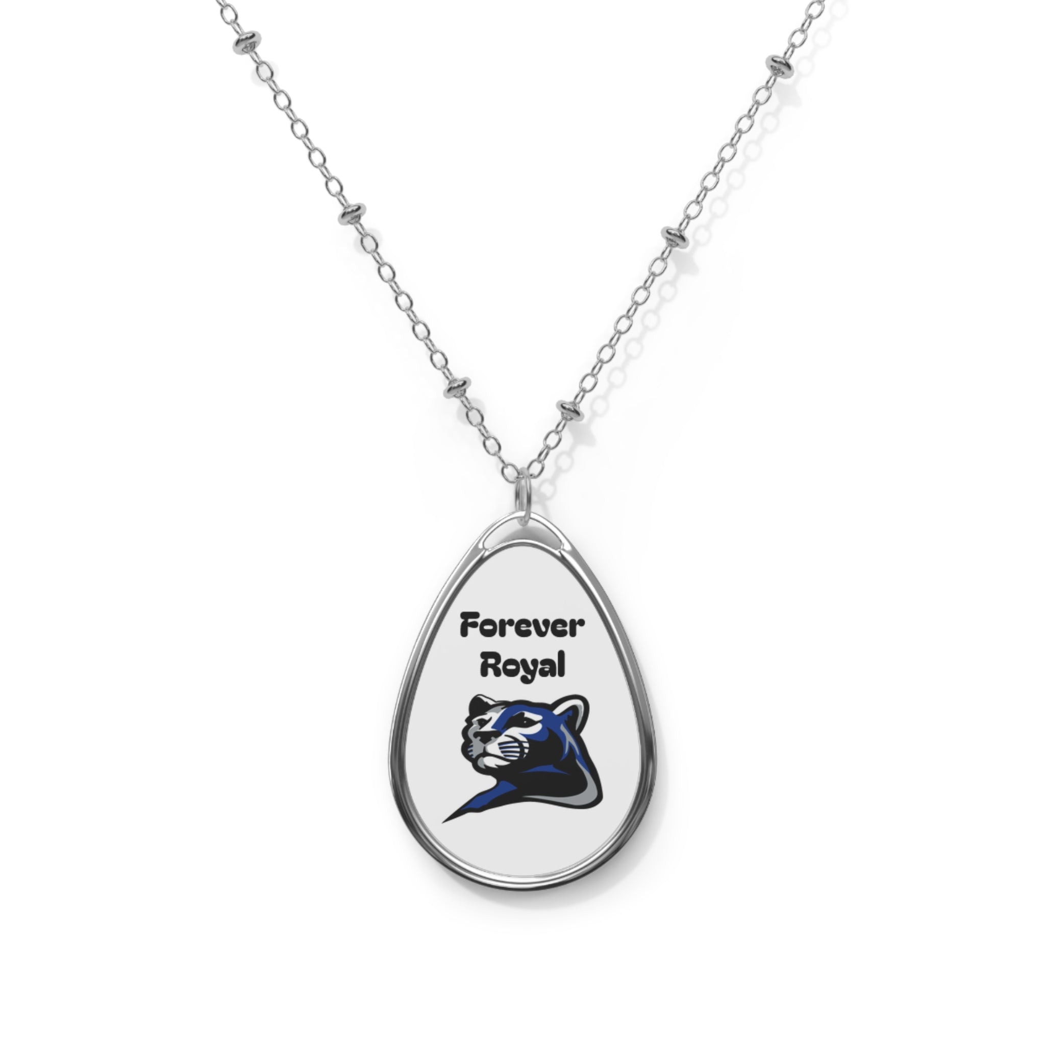 Rogers Royals Oval Pendant Necklace