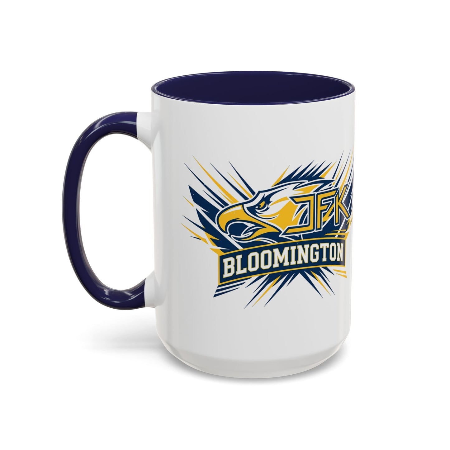 Bloomington Kennedy Eagles Accent Coffee Mug - Stylish 15oz or 11oz