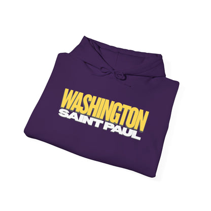 Saint Paul Washington Tech Eagles Purple Sports Hoodie