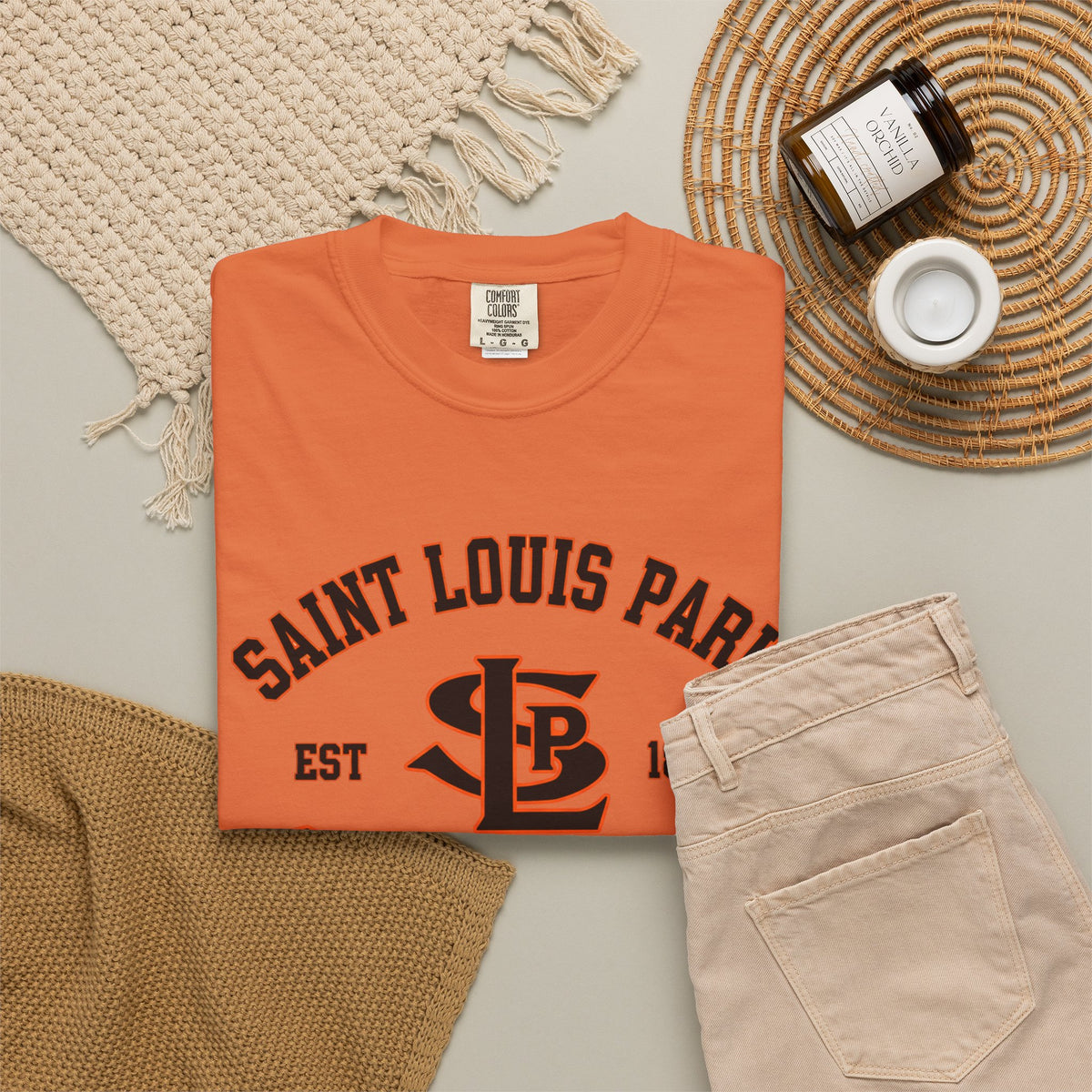 Saint Louis Park Orioles Unisex Garment-Dyed T-Shirt