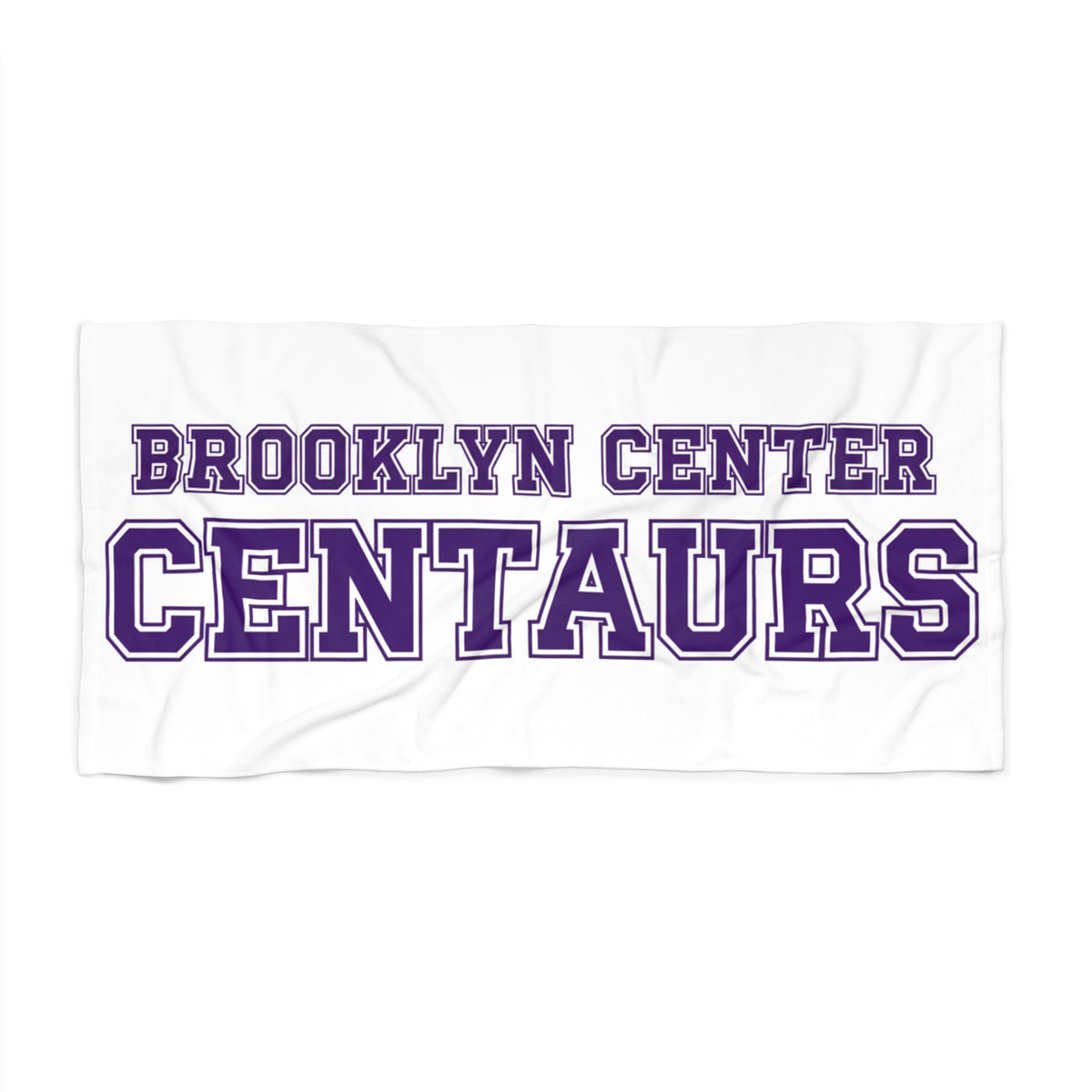 Brooklyn Center Centaurs Beach Towel - Fun and Stylish Summer Essential for Beach Lovers
