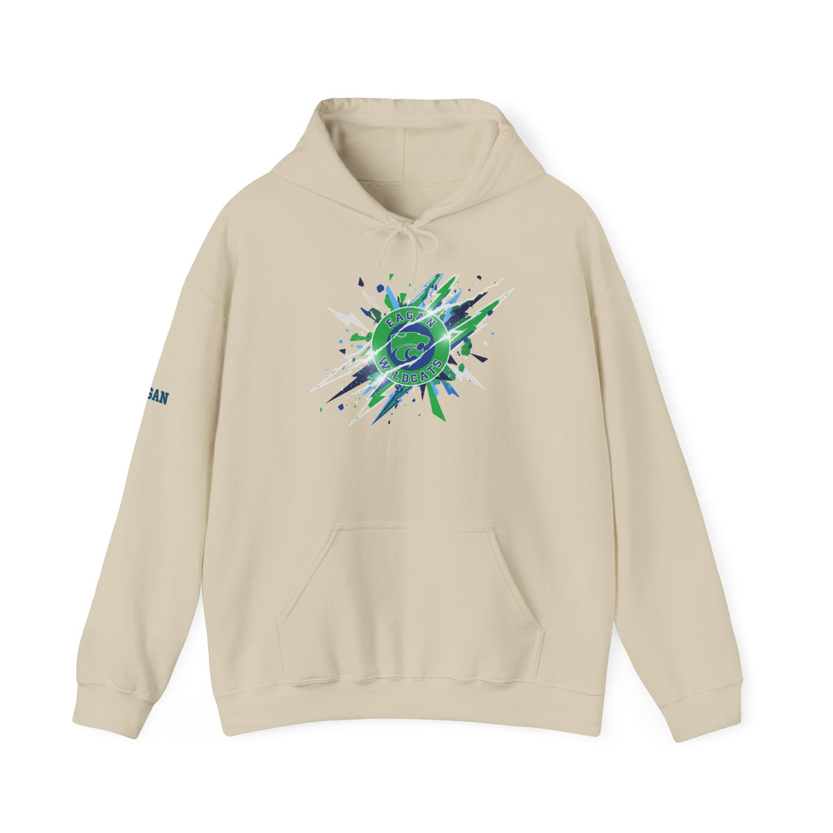 Eagan Wildcats Badge Hoodie