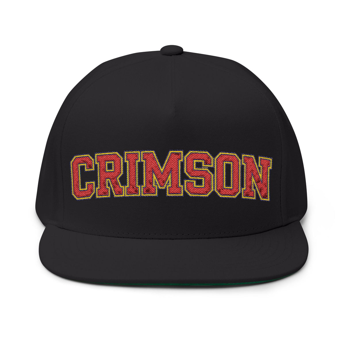 Maple Grove Crimson Flat Bill Cap
