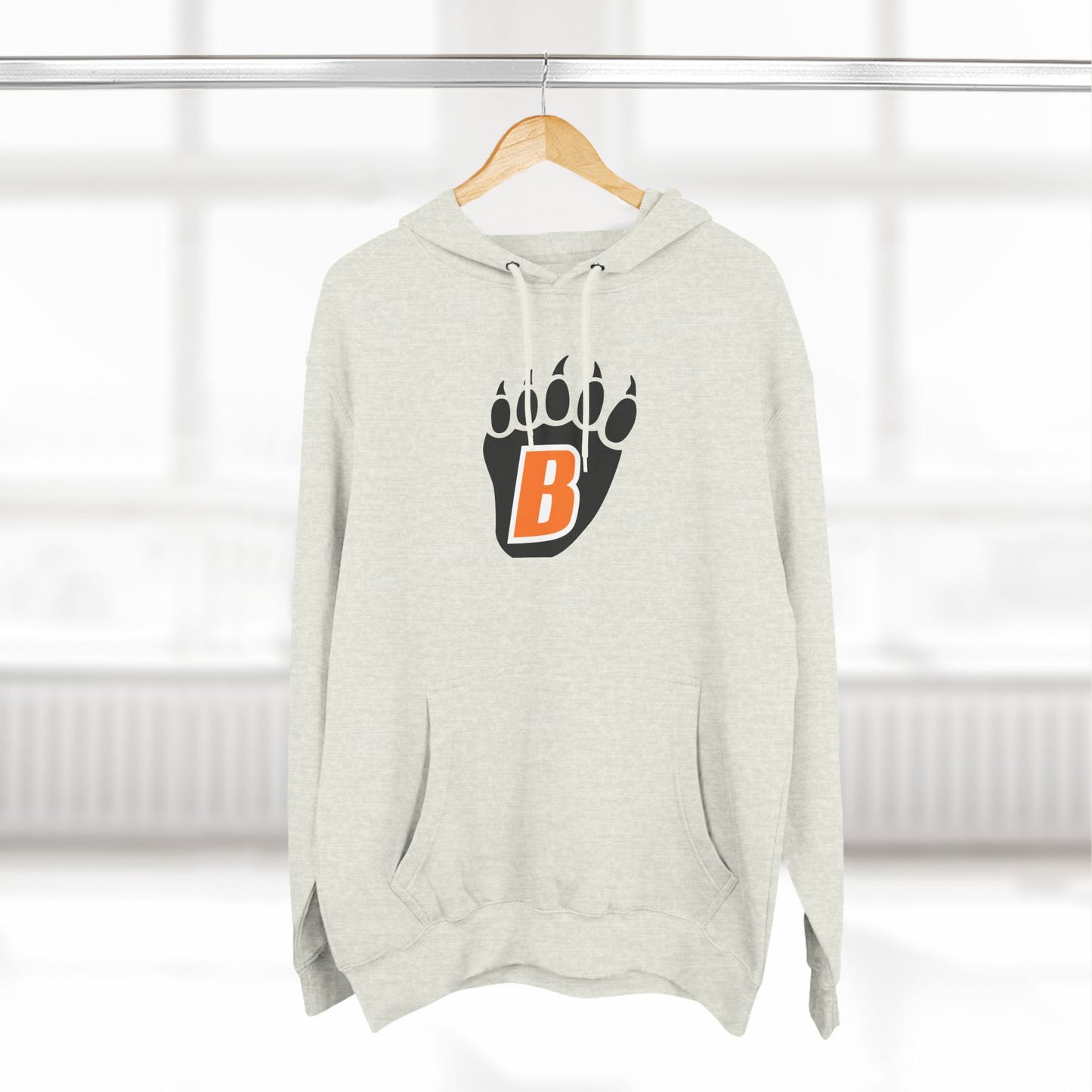 White Bear Lake Bears Three-Panel Fleece Hoodie