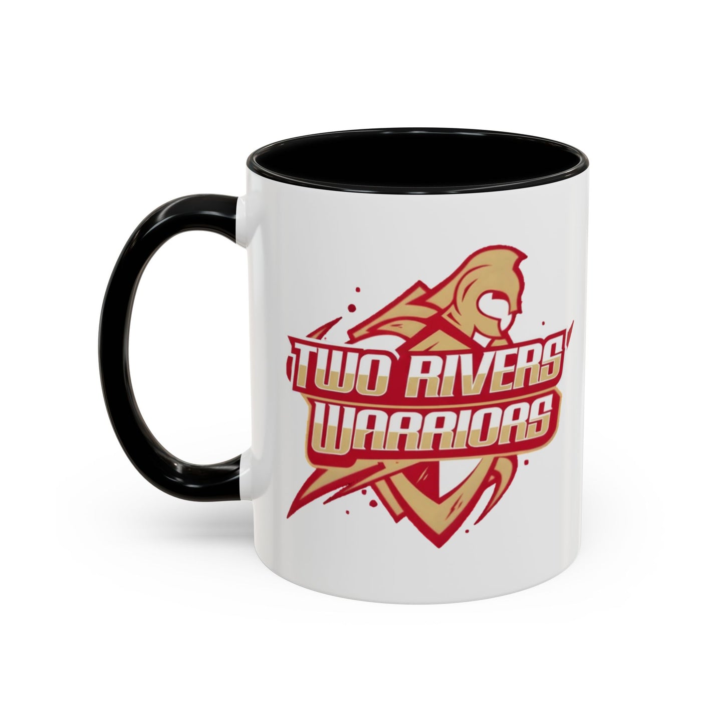 Two Rivers Warriors Accent Coffee Mug - Stylish 15oz or 11oz