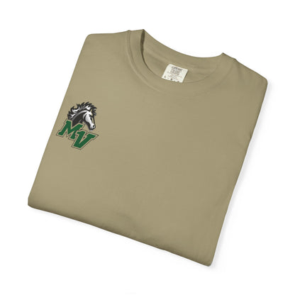 Mounds View Mustangs Unisex Garment-Dyed T-Shirt