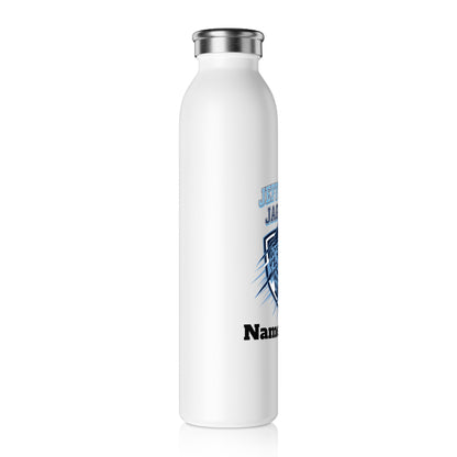 Bloomington Jefferson Jaguars Slim Water Bottle —  Stainless Insulated Bottle