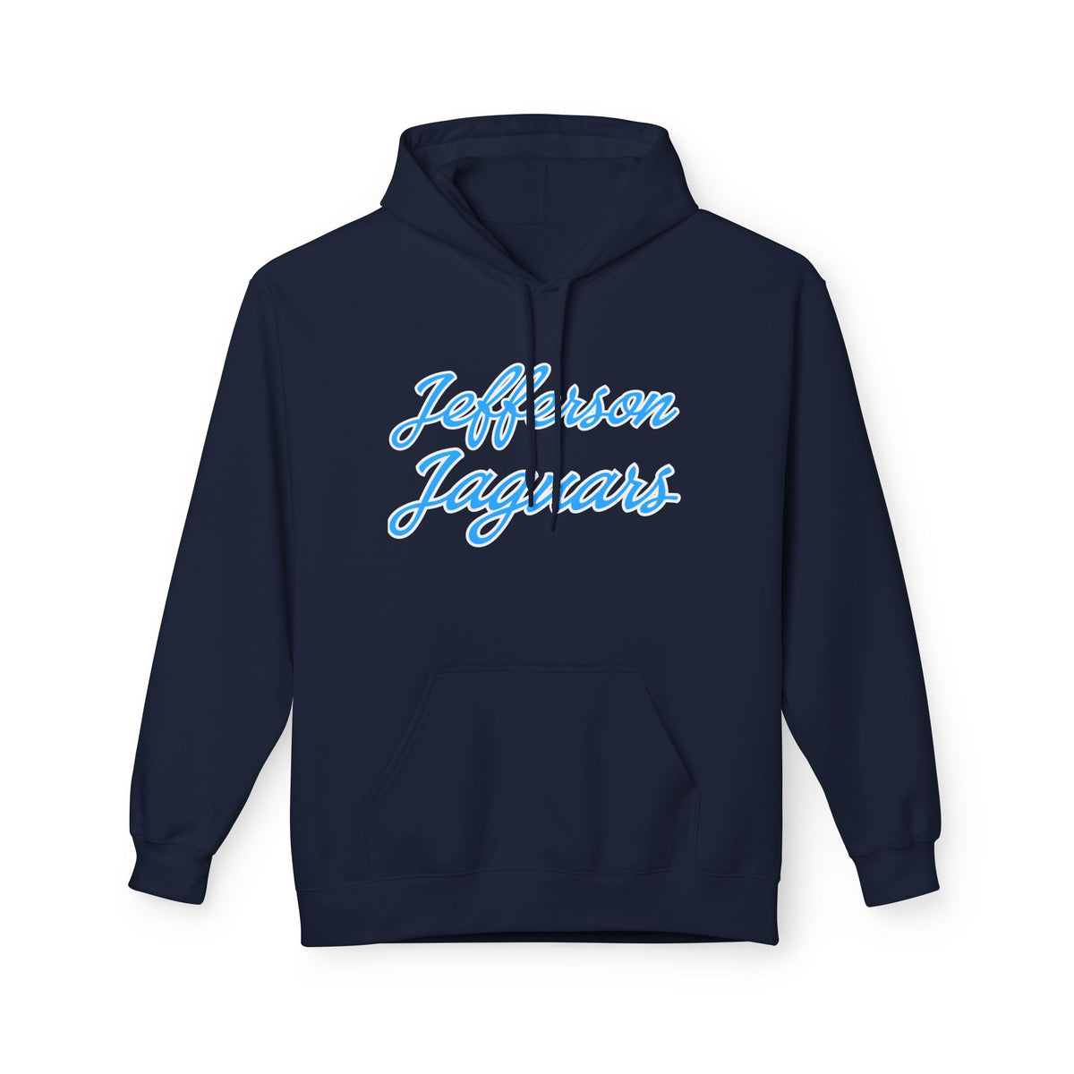 Bloomington Jefferson Hoodie - Neon Script School Spirit Sweatshirt