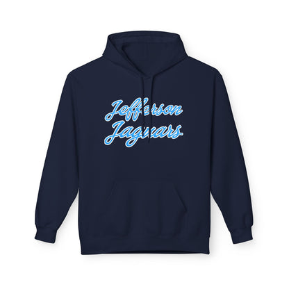 Bloomington Jefferson Hoodie - Neon Script School Spirit Sweatshirt