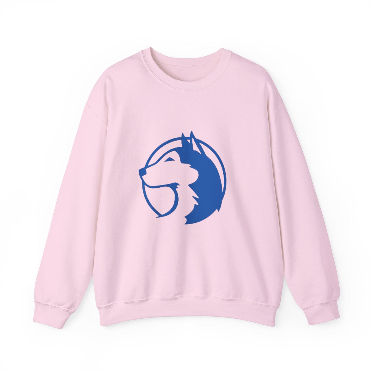 Saint Anthony Huskies Unisex Heavy Blend™ Crewneck Sweatshirt - Cozy Graphic Fashion