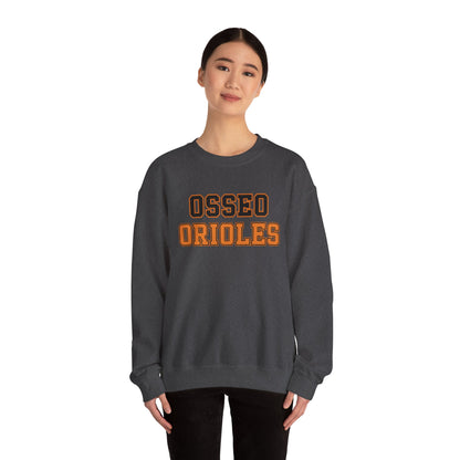 Osseo Orioles Unisex Heavy Blend™ Crewneck Sweatshirt - Comfortable and Stylish Apparel