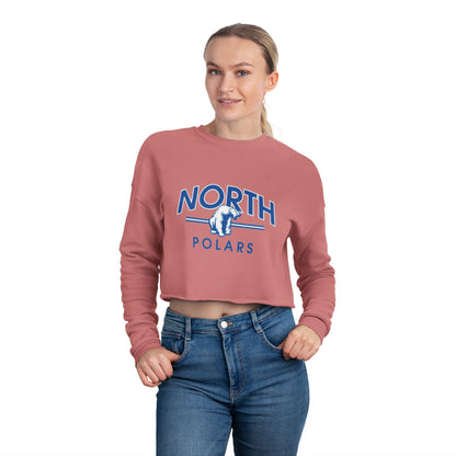 Minneapolis North Polars Women's Cropped Sweatshirt - Trendy & Stylish