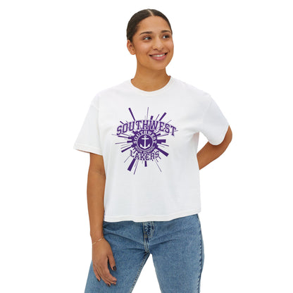 Minneapolis Southwest Lakers Women's Boxy Tee - Casual Summer Vibe