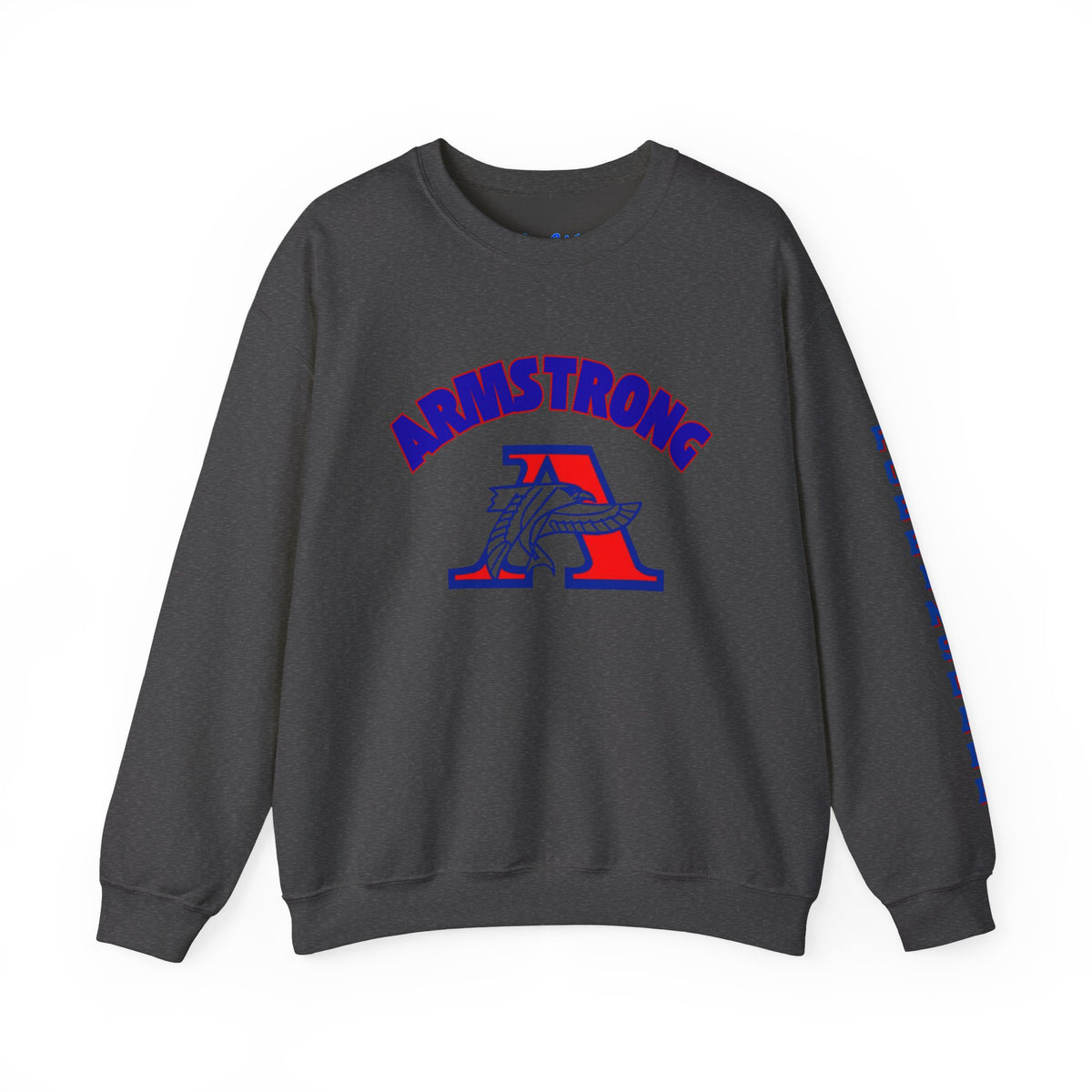 Robbinsdale Armstrong Crewneck Sweatshirt — School Logo Pullover