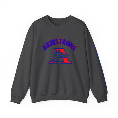 Robbinsdale Armstrong Crewneck Sweatshirt — School Logo Pullover