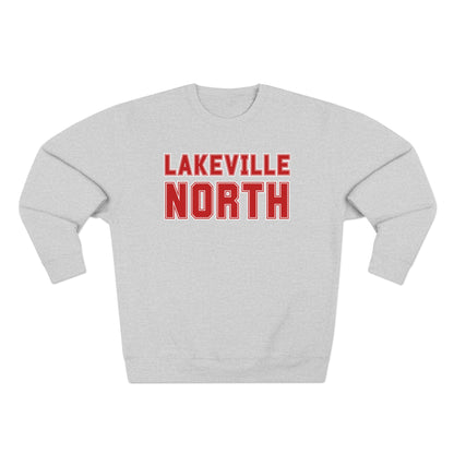 Lakeville North Crewneck Sweatshirt — Vintage Campus Pullover with Panther Logo