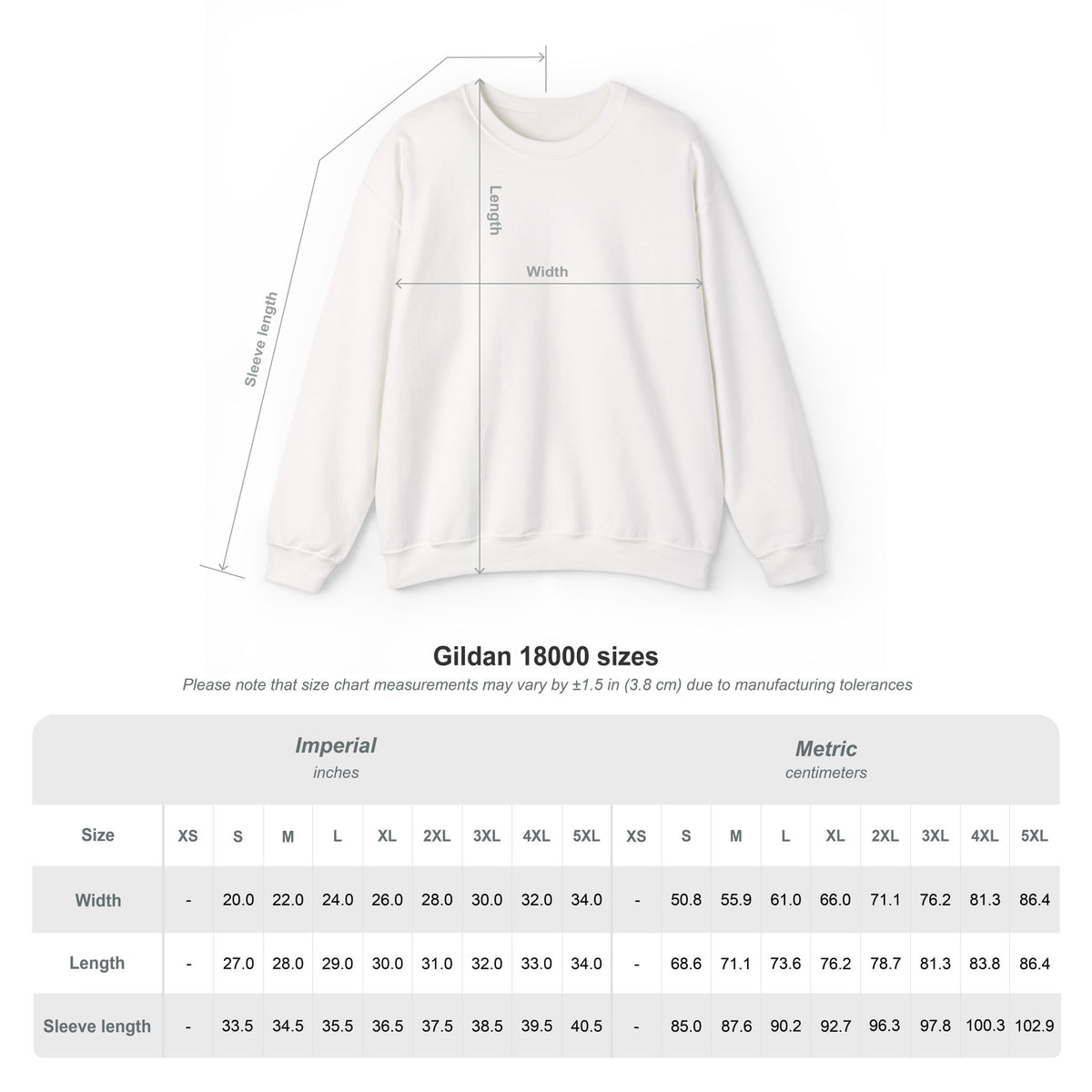 Golf Crewneck Sweatshirt — Classic White Text Golf Sweatshirt
