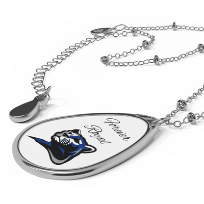 Rogers Royals Oval Pendant "Forever" Necklace