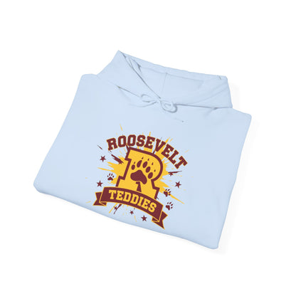 Minneapolis Roosevelt Teddies Cozy Unisex Hooded Sweatshirt