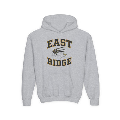 East Ridge Raptors Youth Hooded Sweatshirt - Stylish & Cozy for Young Fans
